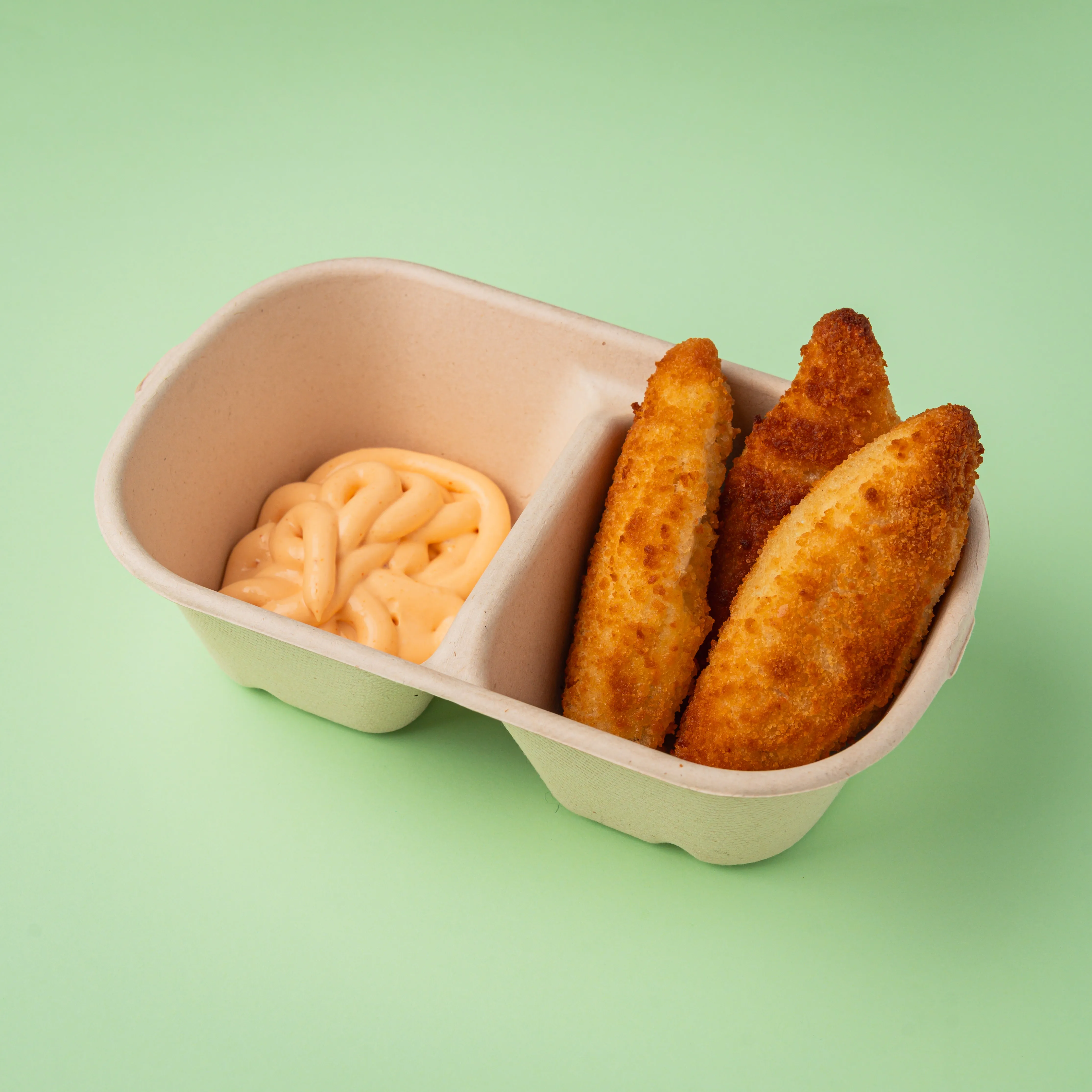 Pollo Crunchy con salsa Spicy